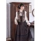 Surface Spell Poems Hidden In The Pleats Vintage Long Skirt(Limited Pre-Order/3 Colours/Full Payment Without Shipping)